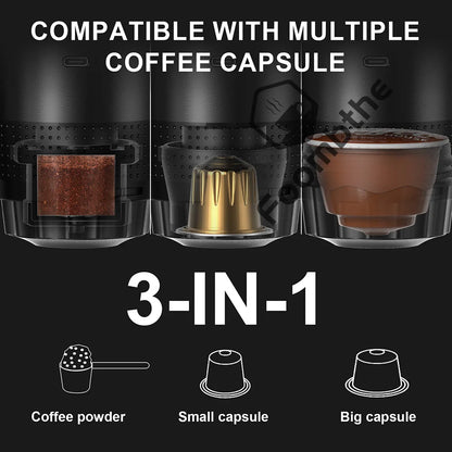 Portable 3-in-1 Espresso Maker