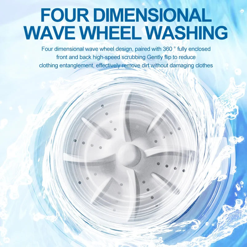 Wireless Mini Laundry Machine