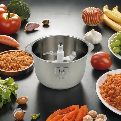 Stainless Steel Food Processor