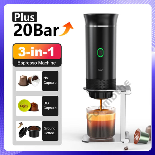 Portable 3-in-1 Espresso Maker