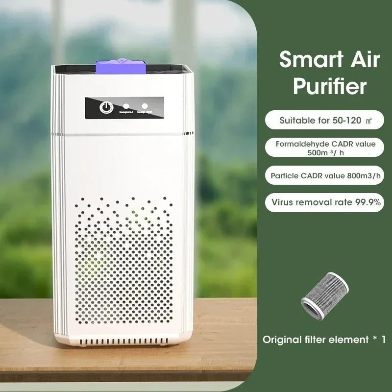 Solar-Powered HEPA Air Purifier