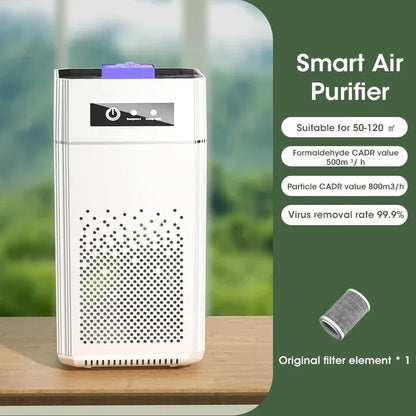 Solar-Powered HEPA Air Purifier