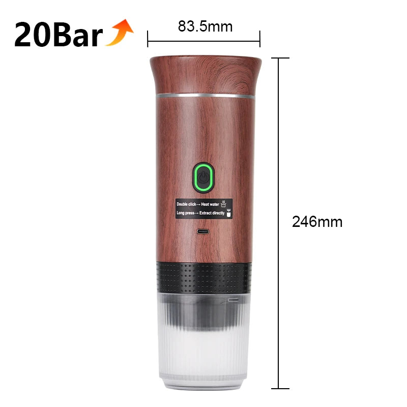 Portable 3-in-1 Espresso Maker